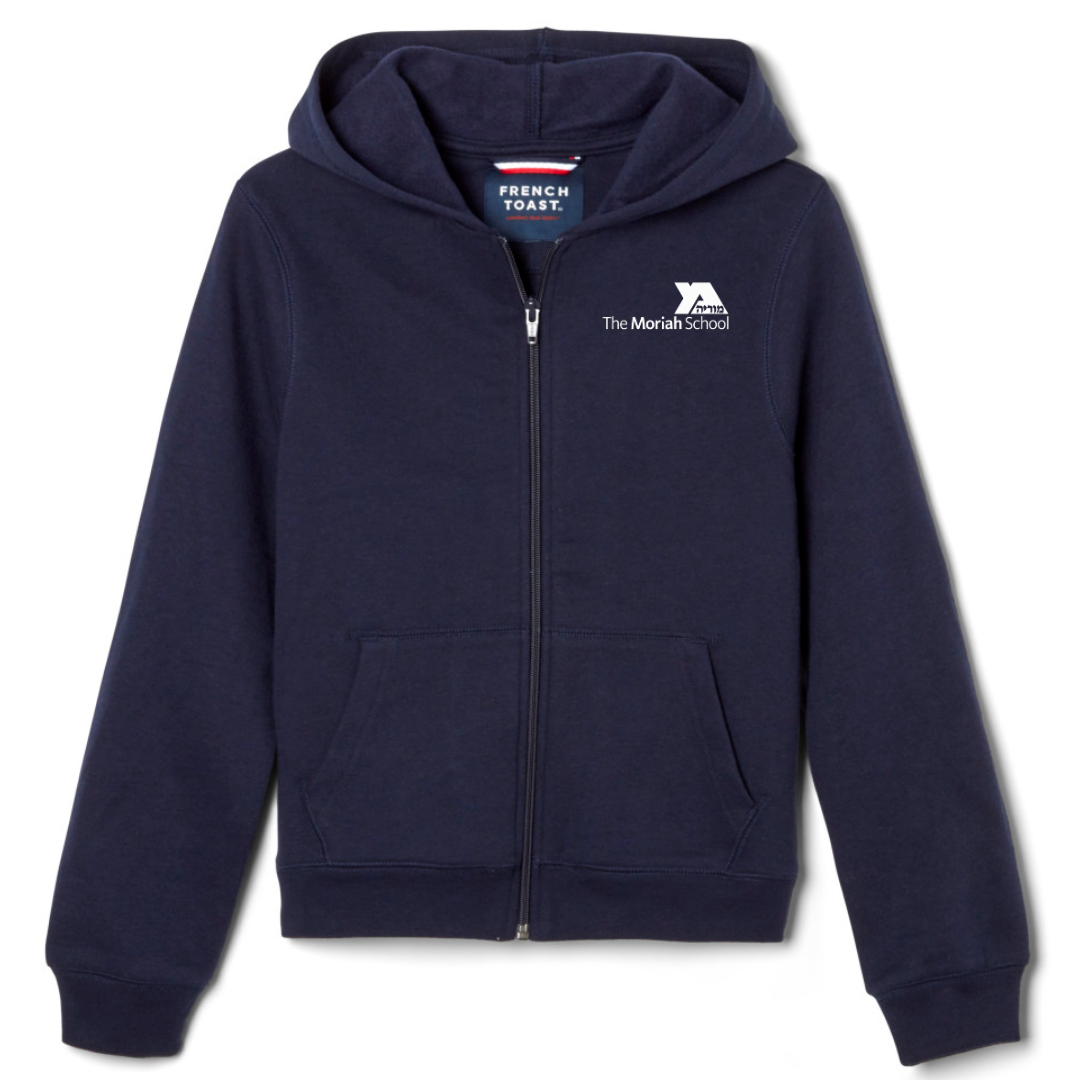 MORIAH - Co-Ed Youth / Adult Full Zip Hooded Sweatshirt