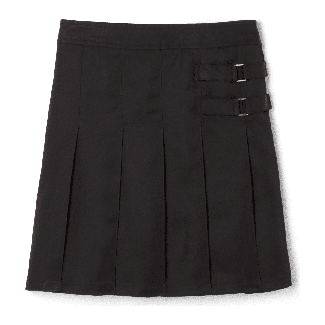 Toddler Girl's 2-Tab Pleated Scooter