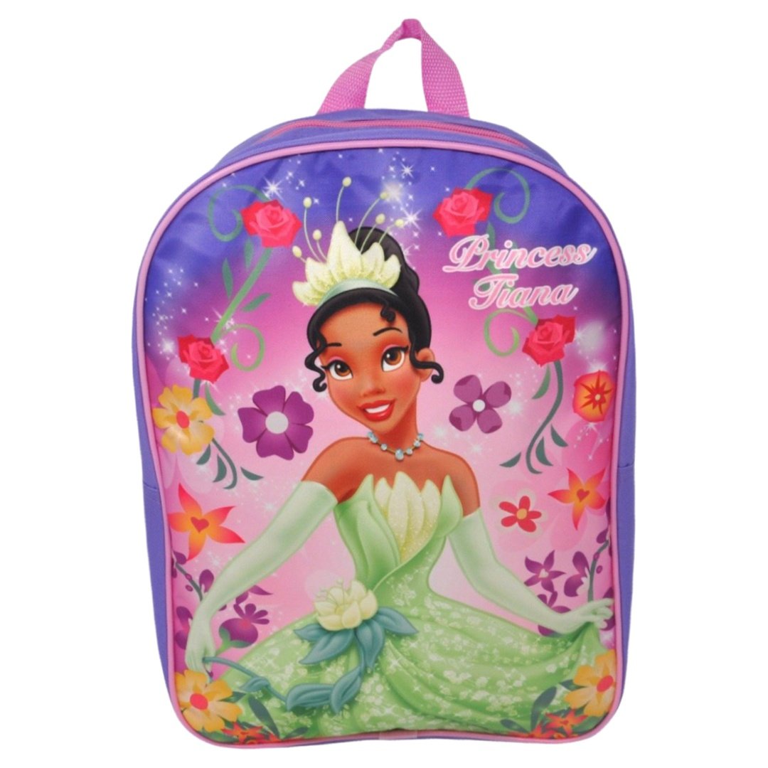 Disney Princess Girl's 15 Backpack With Detachable Lunch Box Set