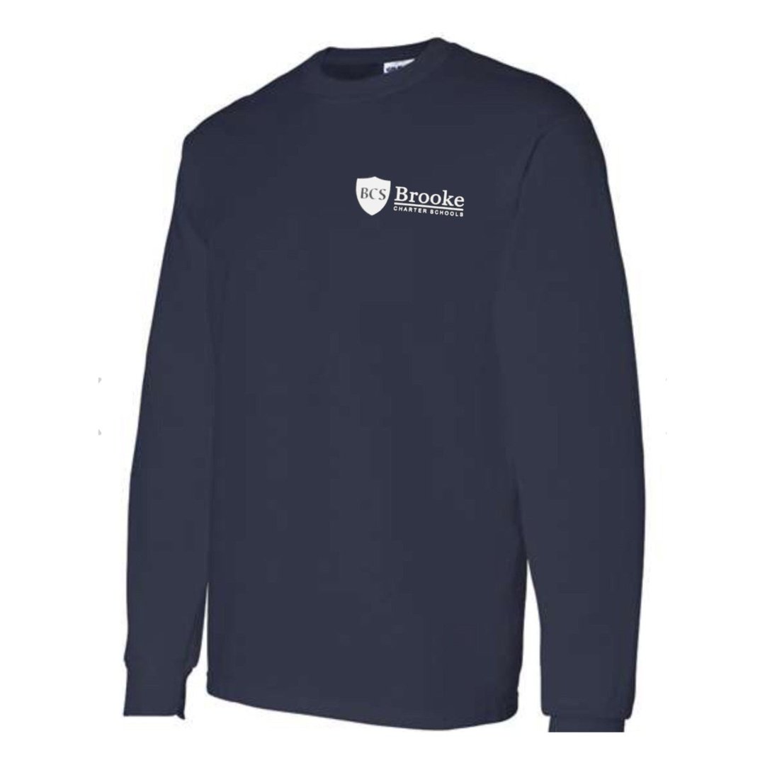 Brooke Charter Navy Long Sleeve T-shirt - Kids