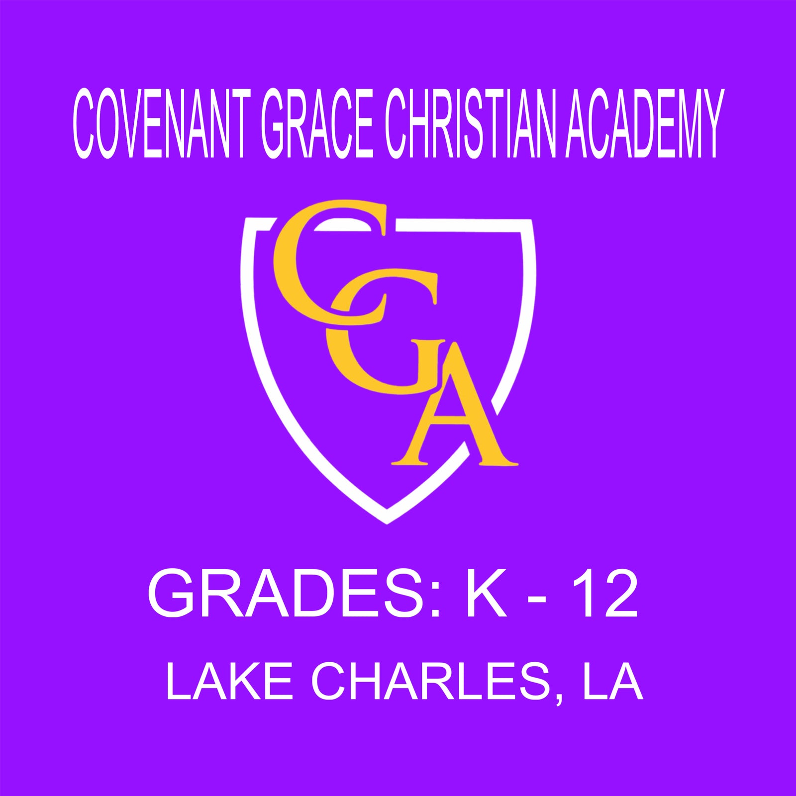 COVENANT GRACE CHRISTIAN ACADEMY - K-12 (LAKE CHARLES, LA)