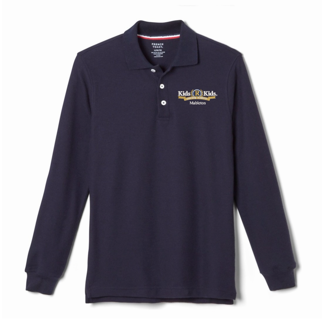Kids R Kids Mableton - Youth / Adult Co-Ed Long Sleeve Pique Polos