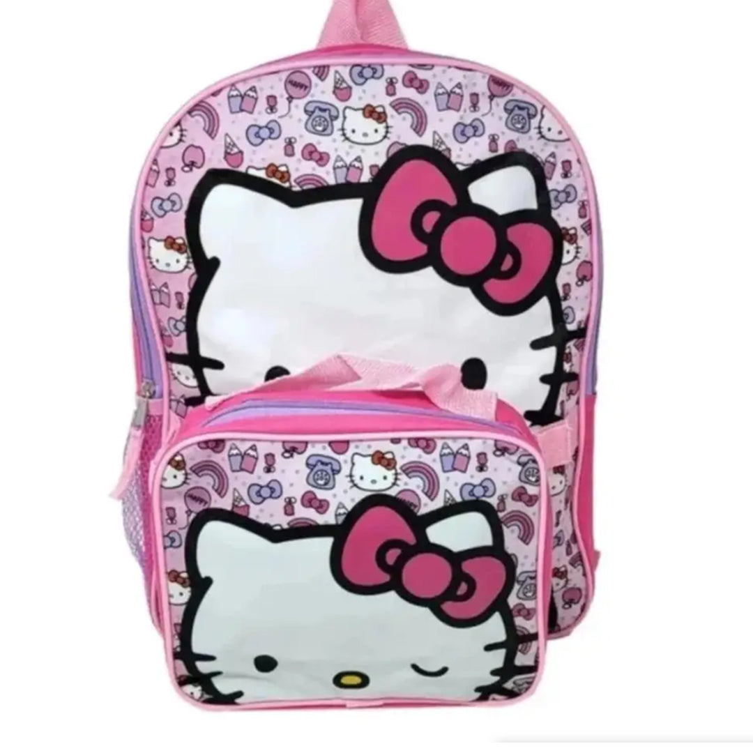 Hello Kitty Backpack/Lunch Bag Combo