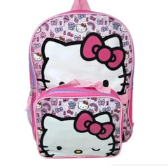 campus hello kitty paisley backpack Hello Kitty Backpack/Lunch Bag Combo
