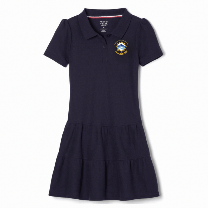Siloam Christian School - Short Sleeve Ruffle Piqué Polo Dress