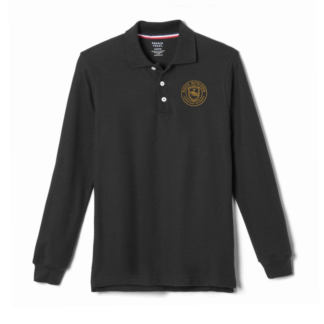 Rock Springs Christian Academy - Youth / Adult Co-Ed Long Sleeve Pique Polos