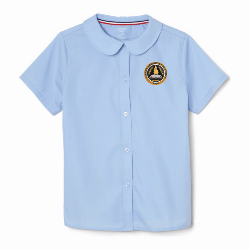 Vienna Adventist - Girl's Short Sleeve Peter Pan Collar - PK-4th