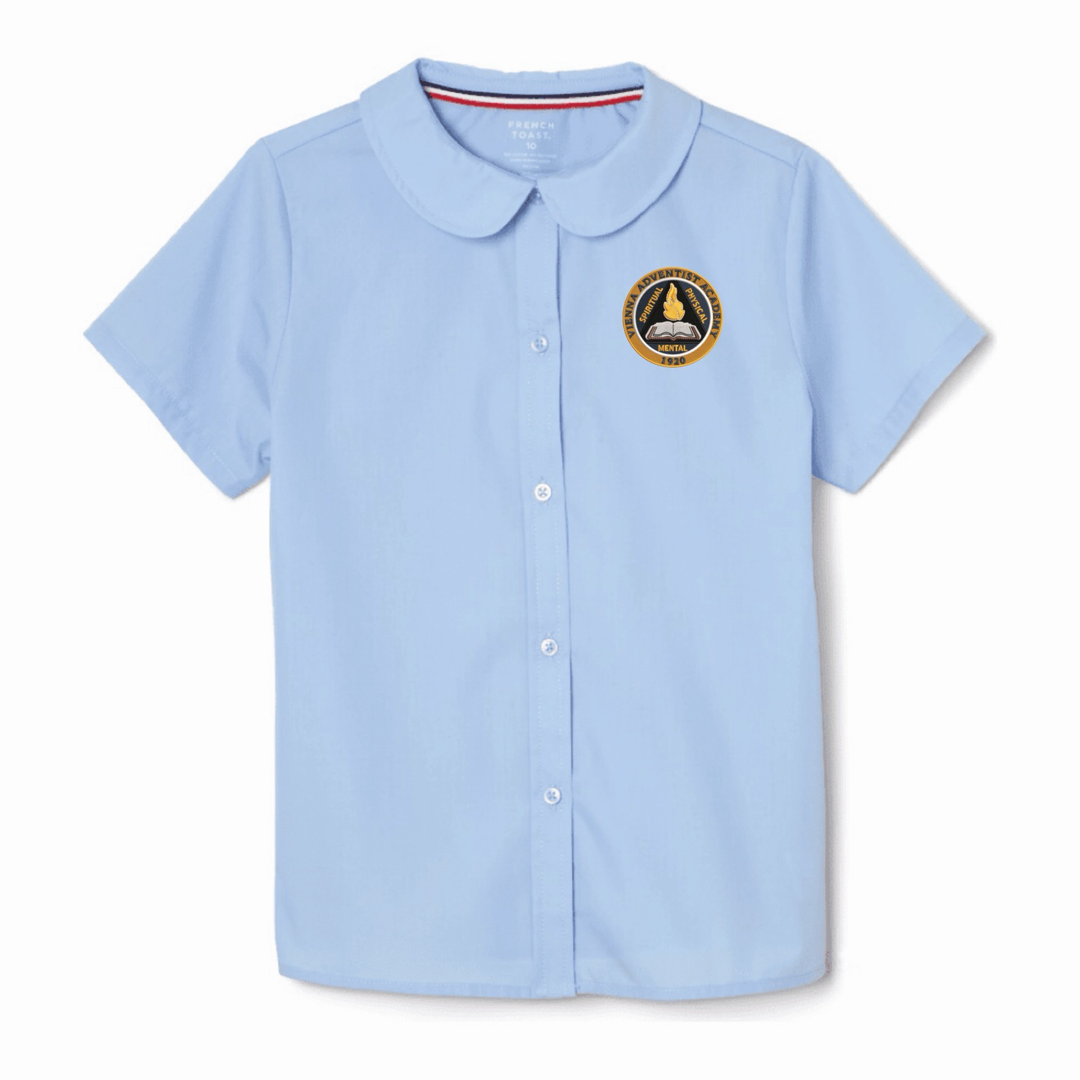Vienna Adventist - Girl's Short Sleeve Peter Pan Collar - PK-4th