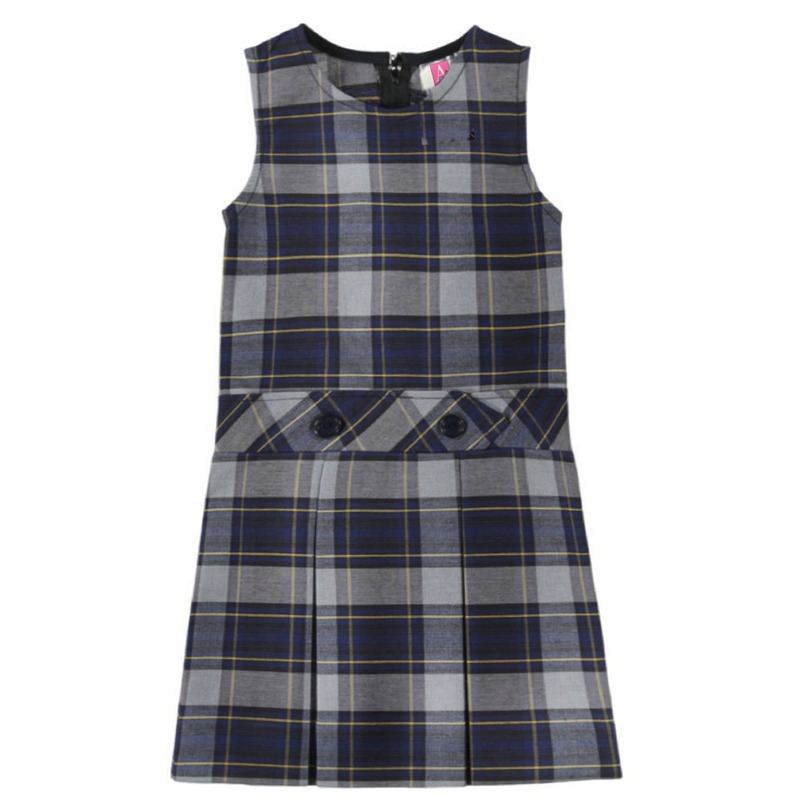 Plaid Jumper - Plus Size -P57