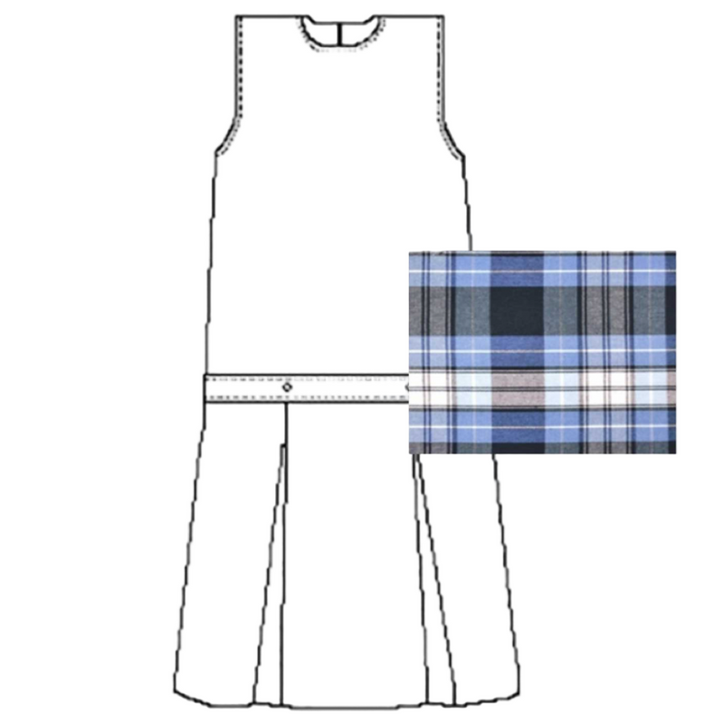 St. Mary's Catholic School - Girl's A+ Plaid Poly Cot Jumper - P76