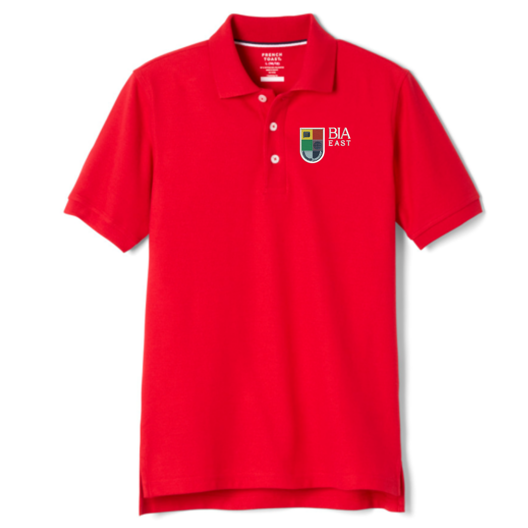 Baltimore International Academy - Co-Ed Youth / Adult Short Sleeve Pique Polos - East