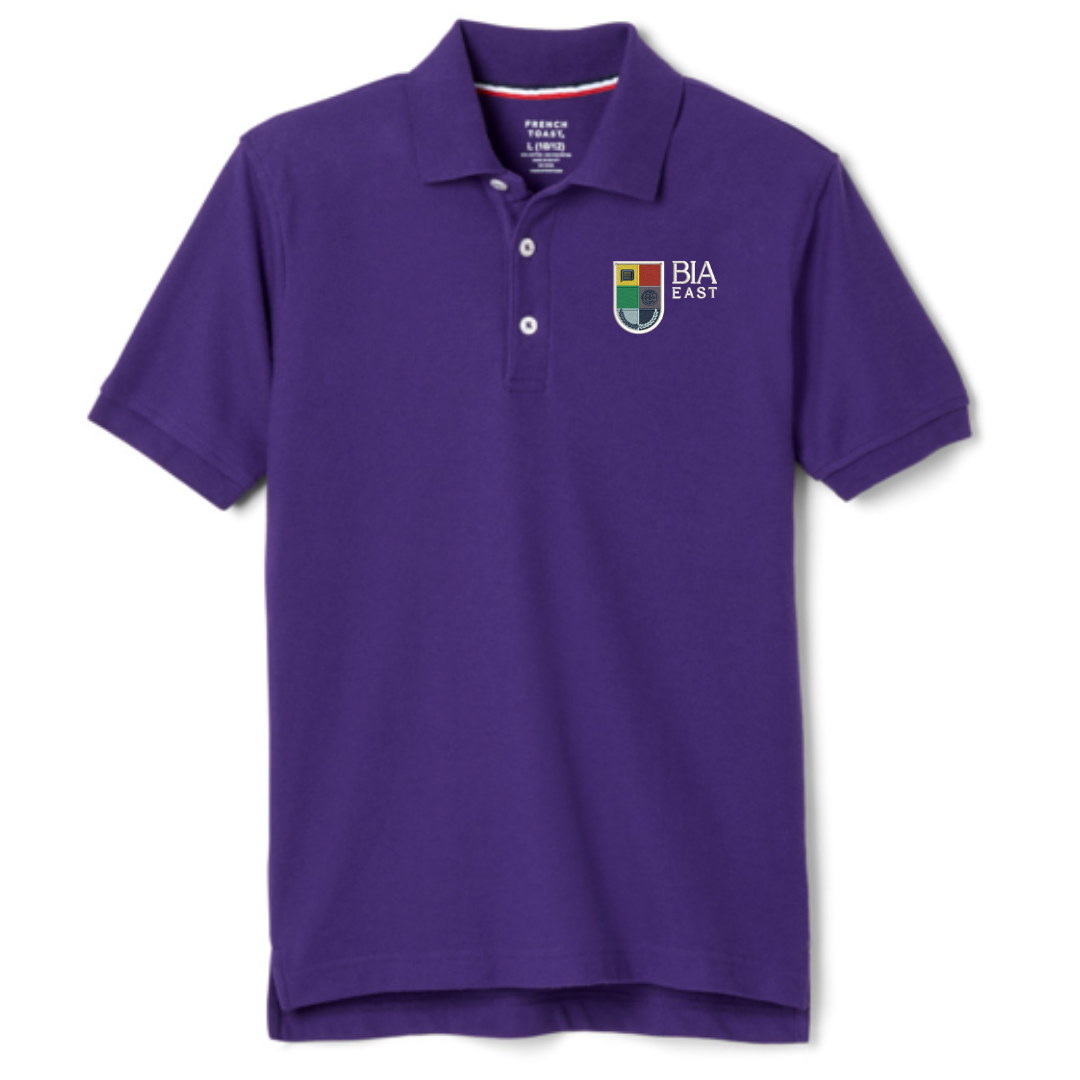 Baltimore International Academy - Co-Ed Youth / Adult Short Sleeve Pique Polos - East