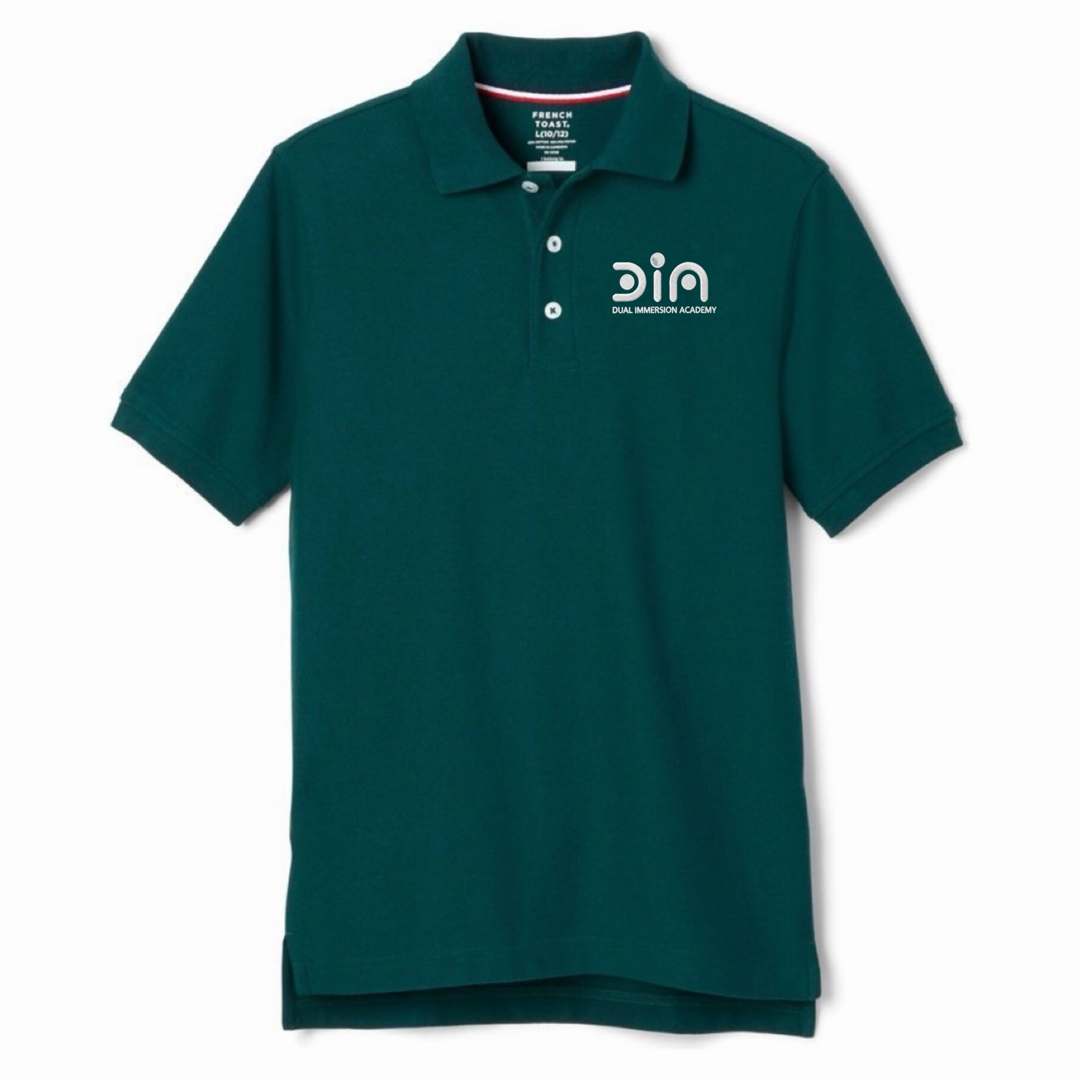 Dual Immersion Academy - Co-Ed Youth / Adult Short Sleeve Pique Polos - K-5