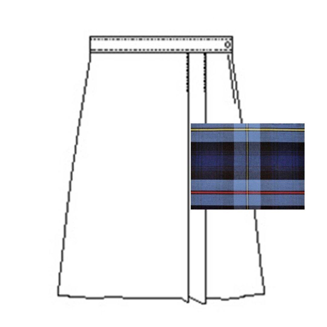 Harbor Christian Academy - A+ Girl&#39;s UD Skort (Scooter) - Plaid 41