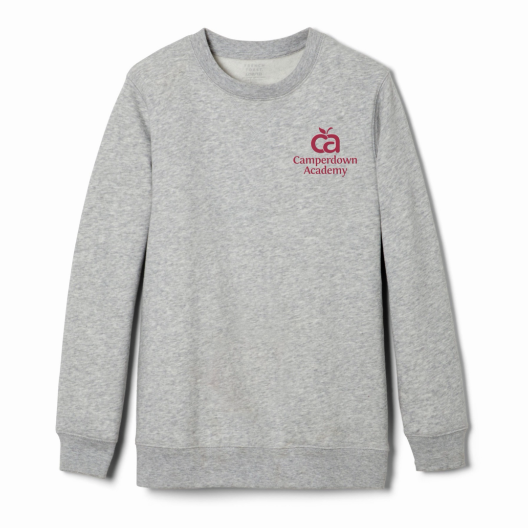 Camperdown Academy - Co-Ed Youth / Adult Fleece Crewneck Sweatshirt