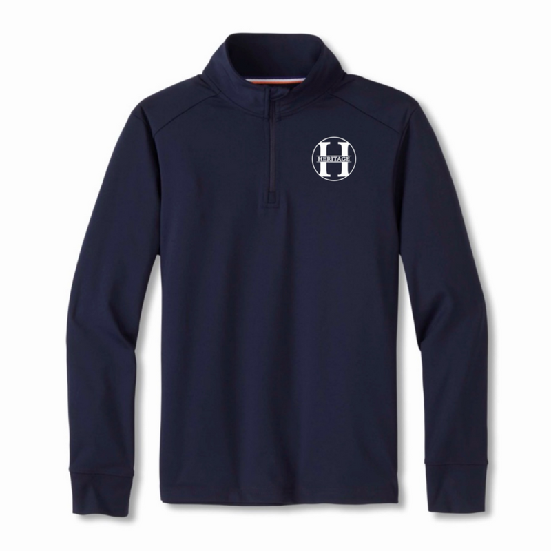 Heritage Baptist - Youth / Adult Co-Ed Long Sleeve 1/4 Zip Performance Pullover