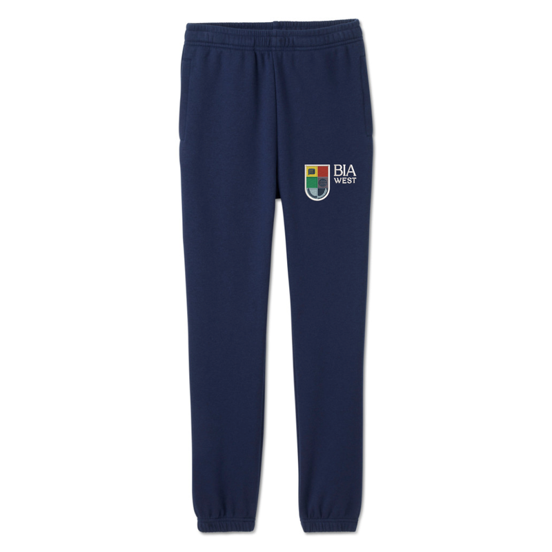 Baltimore International Academy - Navy Fleece Sweatpants - Kids / Adults - West