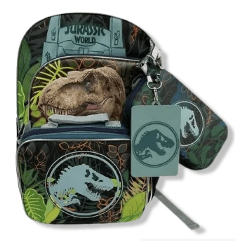 17" Jurassic World  4 Piece Backpack Combo