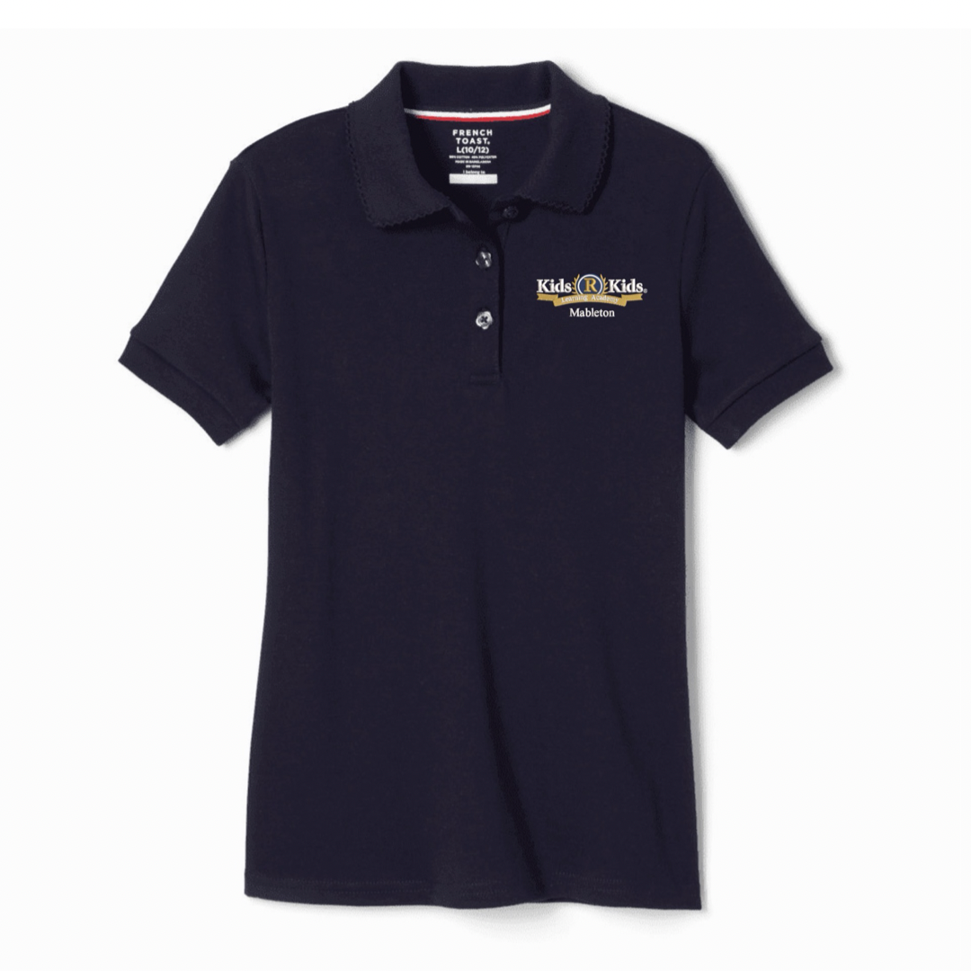 Kids R Kids Mableton - Girl's Short Sleeve Picot Collar Polo