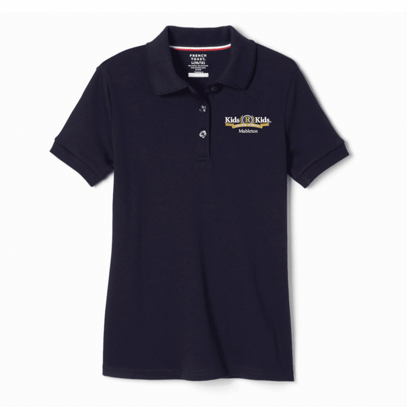 Kids R Kids Mableton - Girl's Short Sleeve Picot Collar Polo