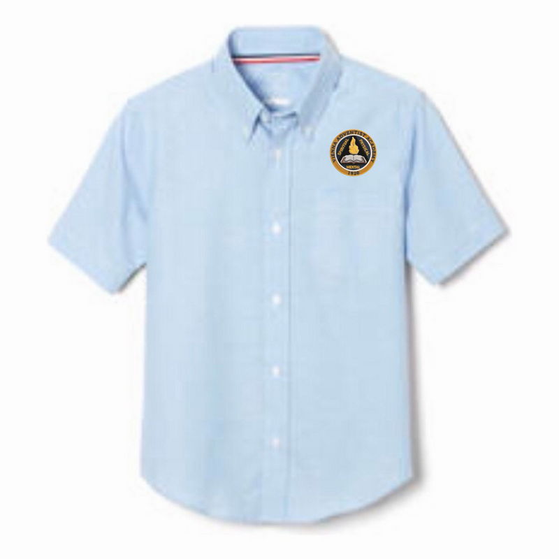 Vienna Adventist - Boy's / Young Men's Short Sleeve Oxford Shirt - PK-4th