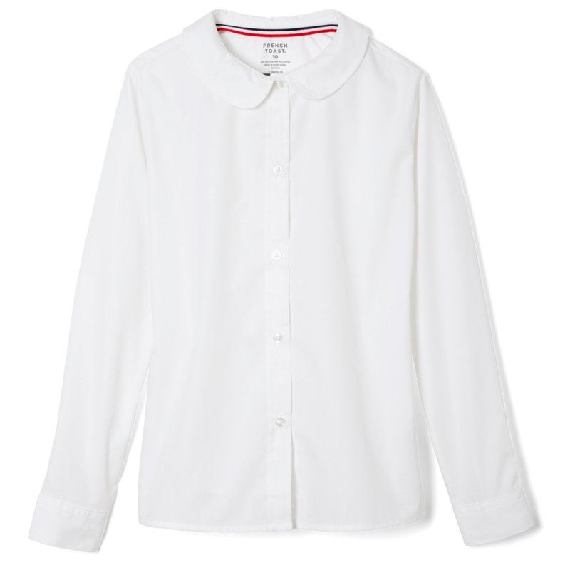 Life Academy - IN - Girl's Long Sleeve Peter Pan Blouse - No Logo
