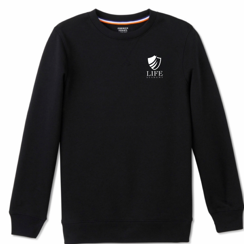 Life Academy - IN - Co-Ed Youth / Adult Fleece Crewneck Sweatshirt
