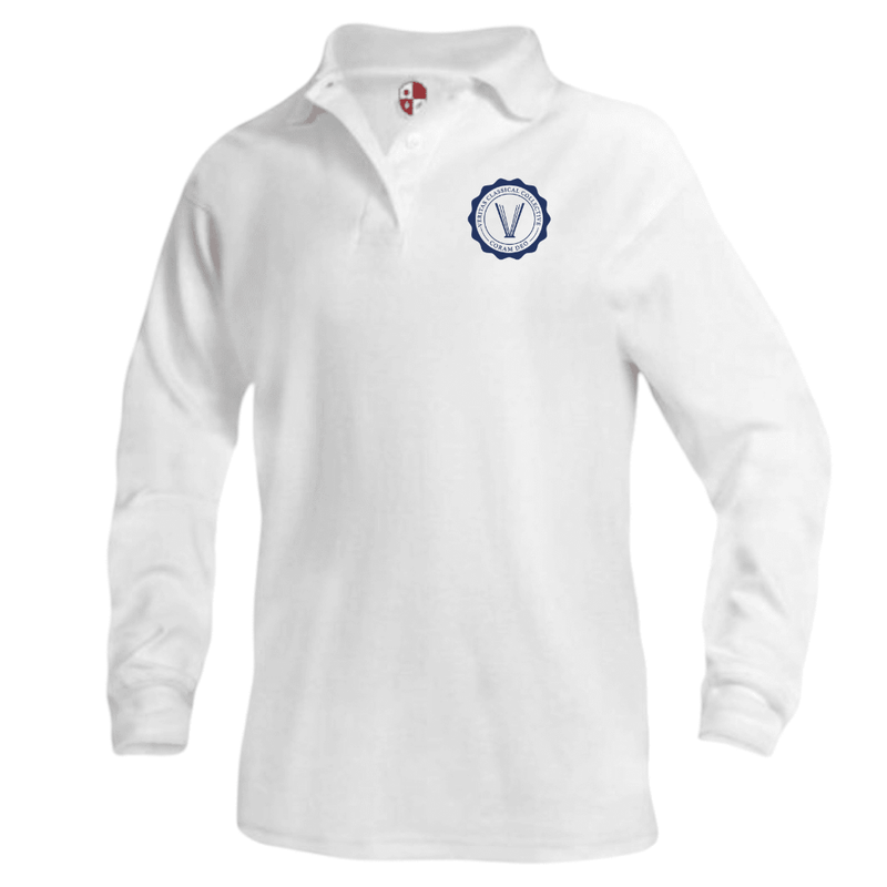 Veritas Classical - AR - Boy's Long Sleeve Performance Polo