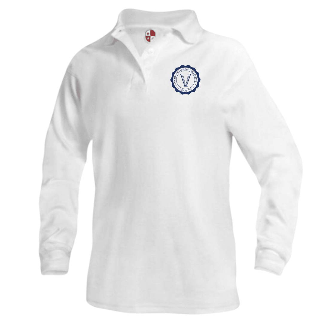 Veritas Classical - AR - Boy's Long Sleeve Performance Polo
