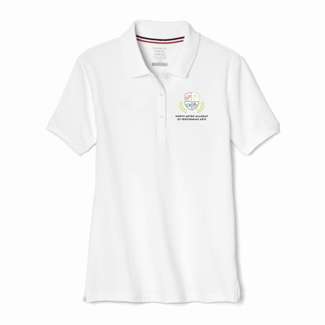 North Metro Academy - Girl's / Young Women's Short Sleeve Stretch Pique Polos