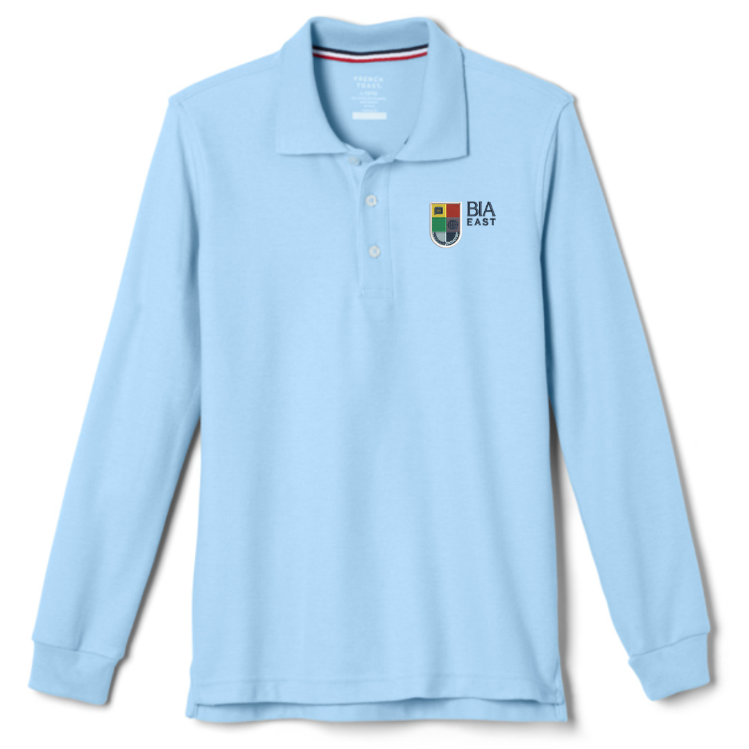 Baltimore International Academy - Youth / Adult Co-Ed Long Sleeve Pique Polos - East