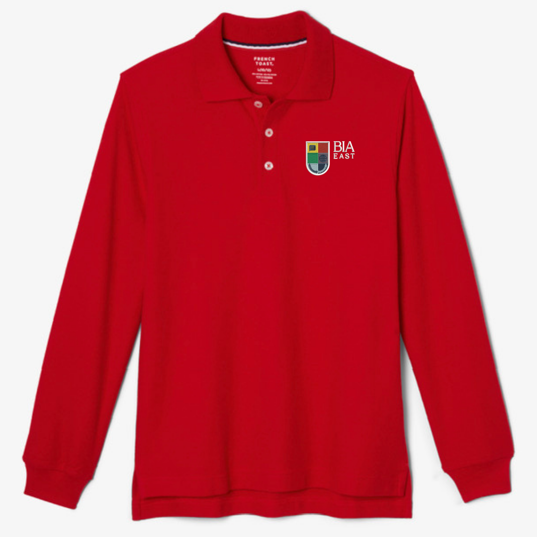 Baltimore International Academy - Youth / Adult Co-Ed Long Sleeve Pique Polos - East