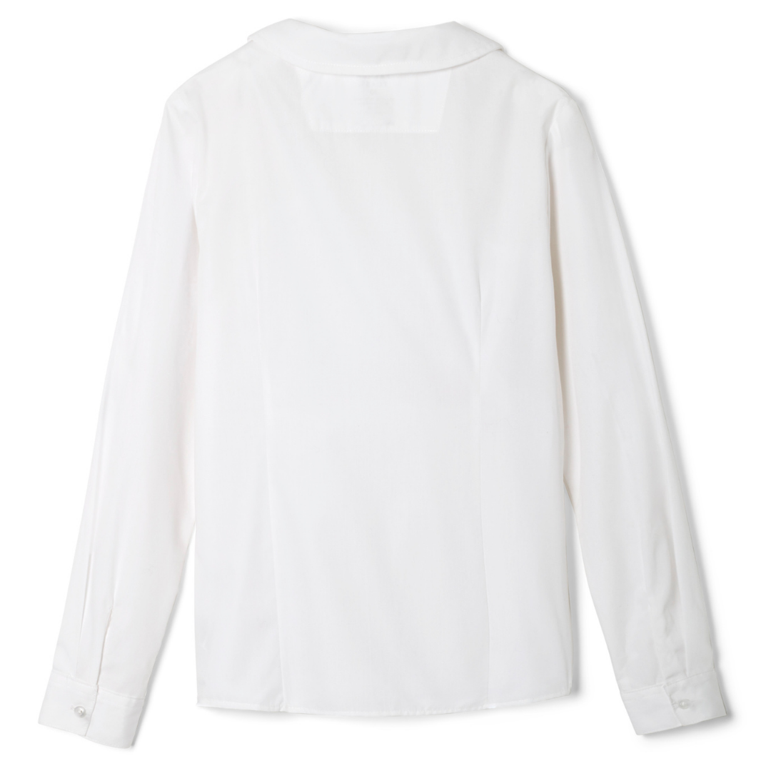Life Academy - IN - Girl's Long Sleeve Peter Pan Blouse - No Logo