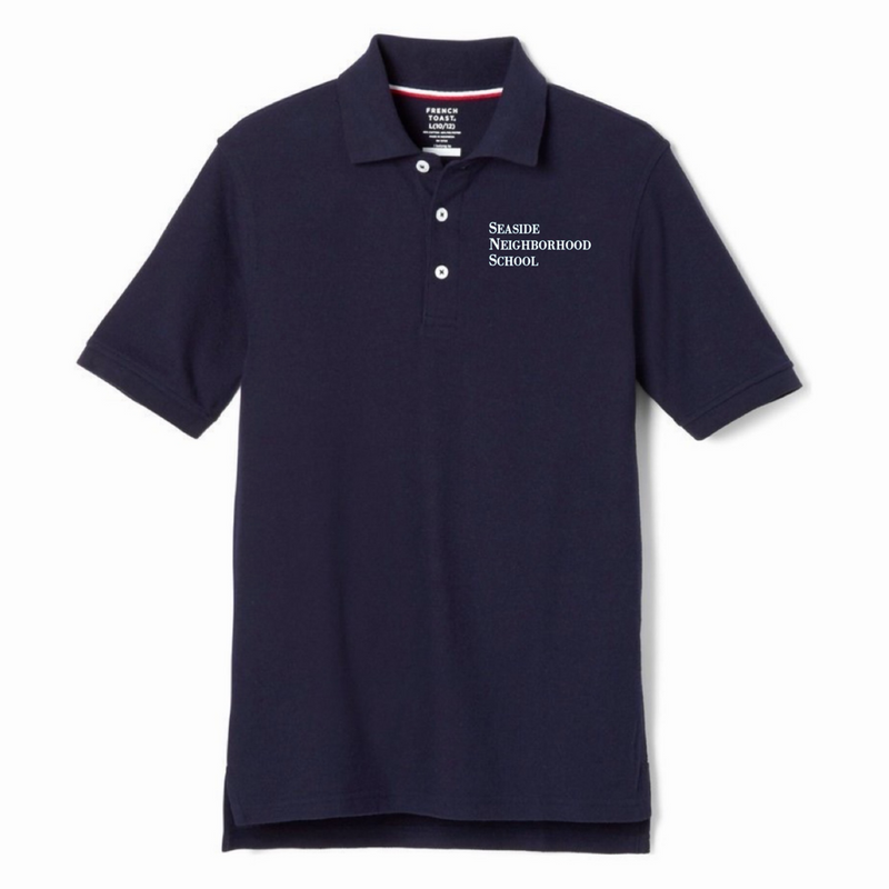 Seaside Neighborhood School - Youth / Adult Co-Ed Short Sleeve Pique Polos