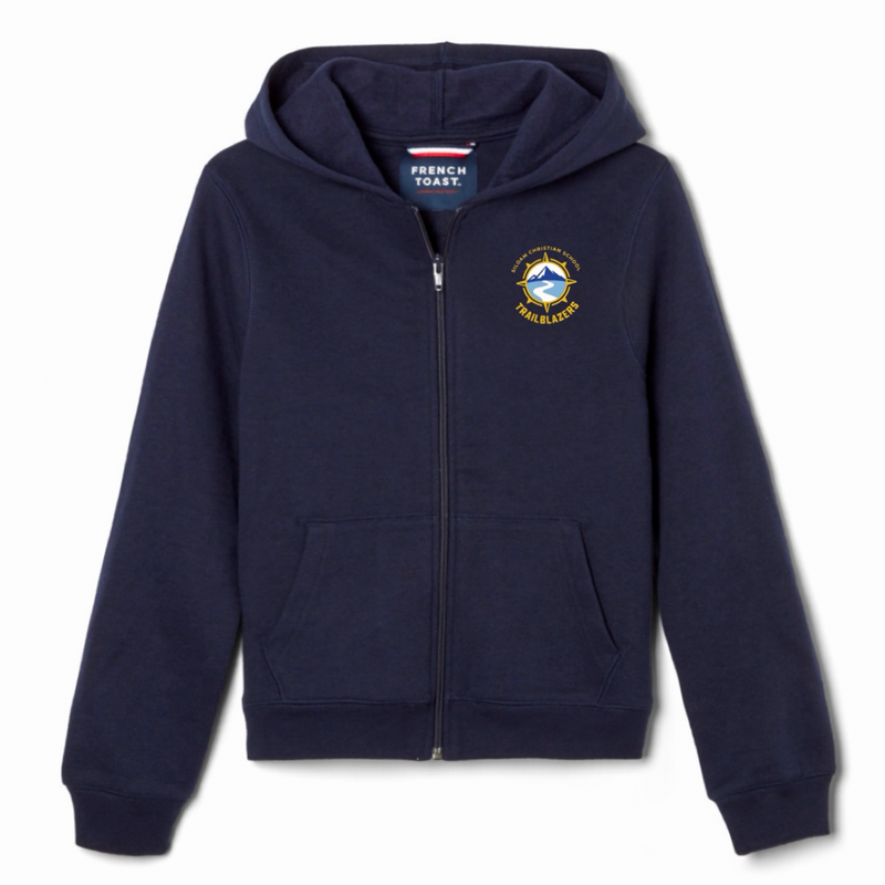Siloam Christian School - Co-Ed Youth / Adult Fleece Full Zip Hoodie