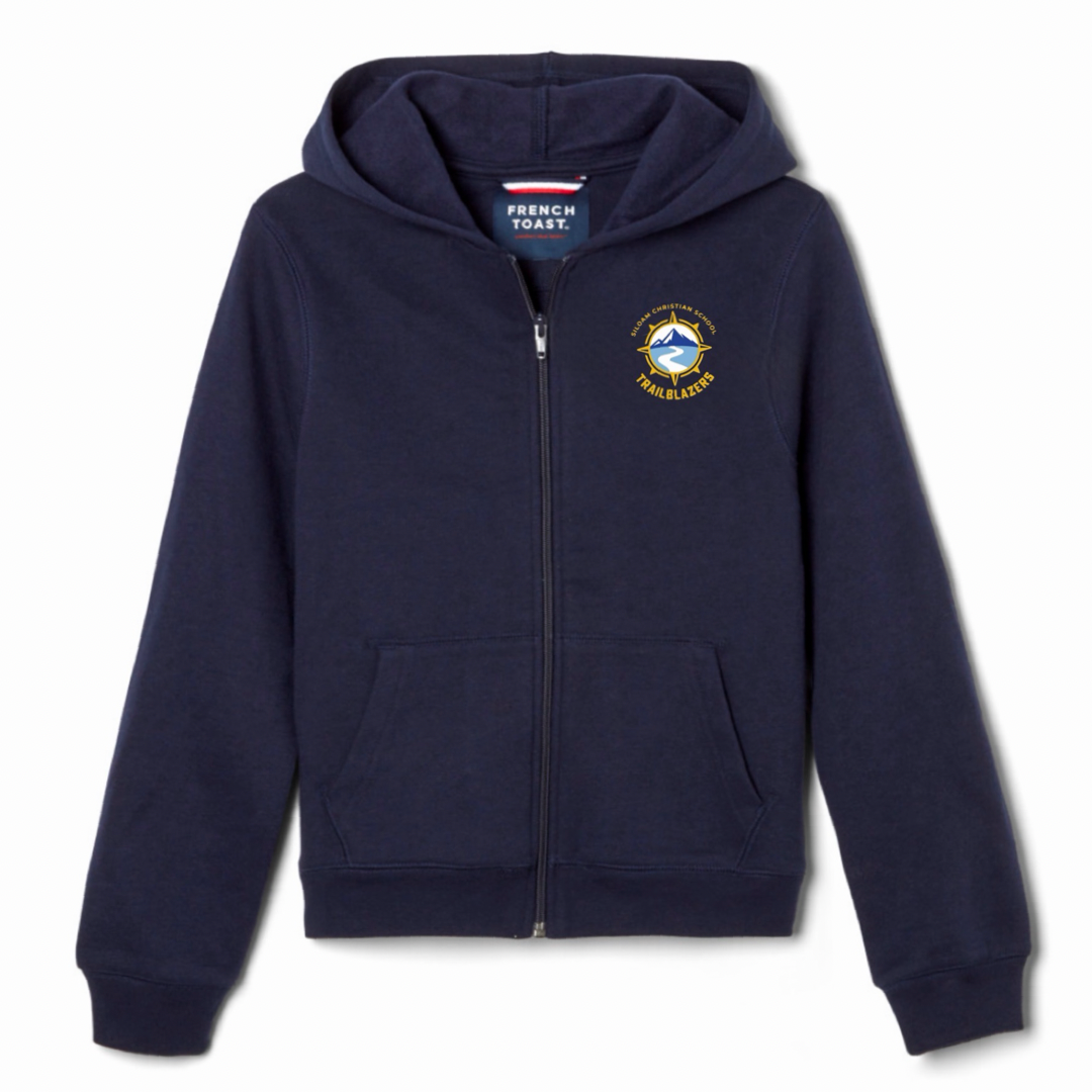 Siloam Christian School - Co-Ed Youth / Adult Fleece Full Zip Hoodie