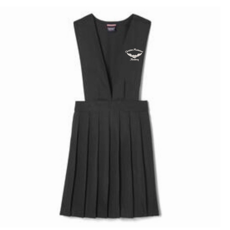 ICMA - Girl's V-Neck Pleated Jumper