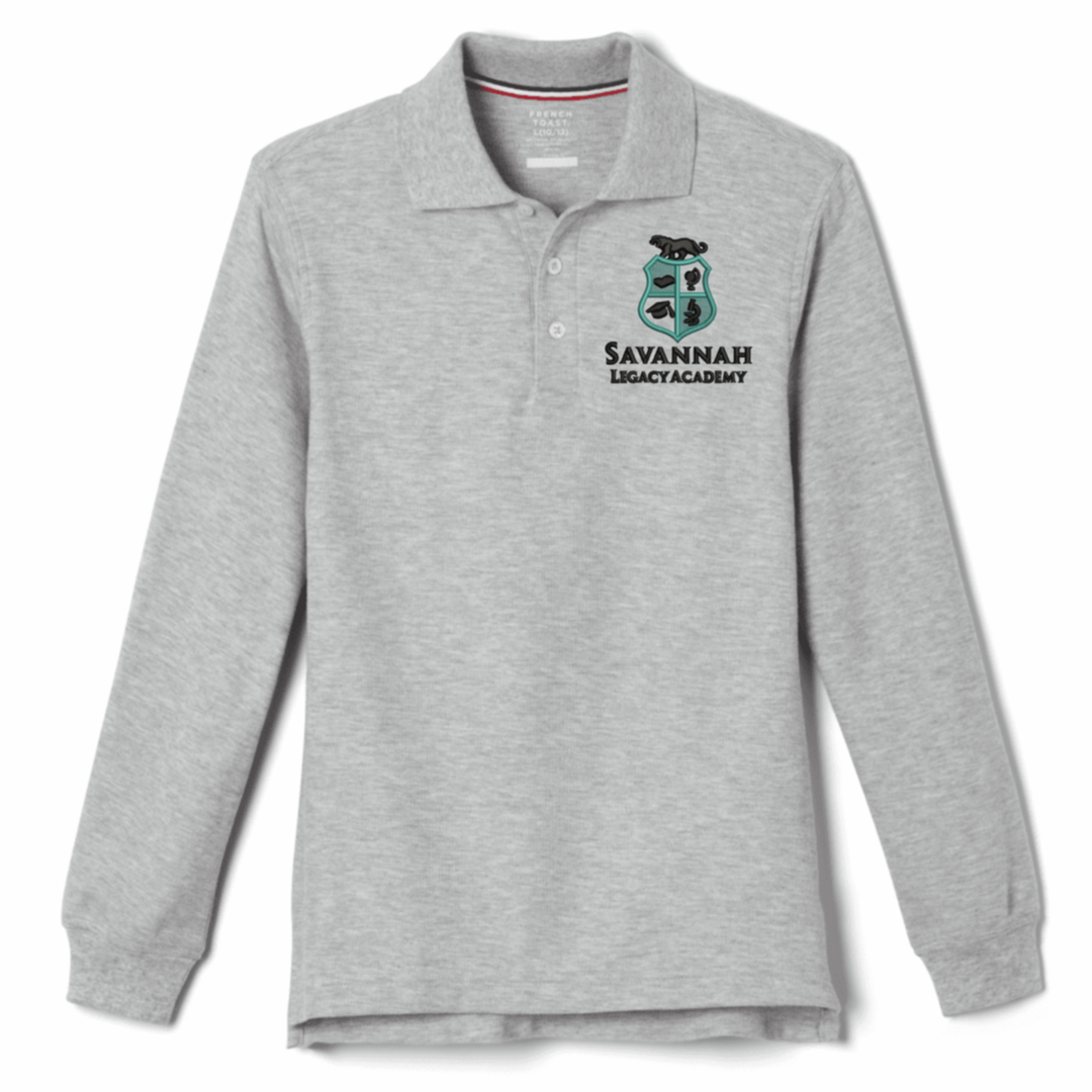 Savannah Legacy Academy - Co-Ed Youth / Adult Long Sleeve Pique Polo