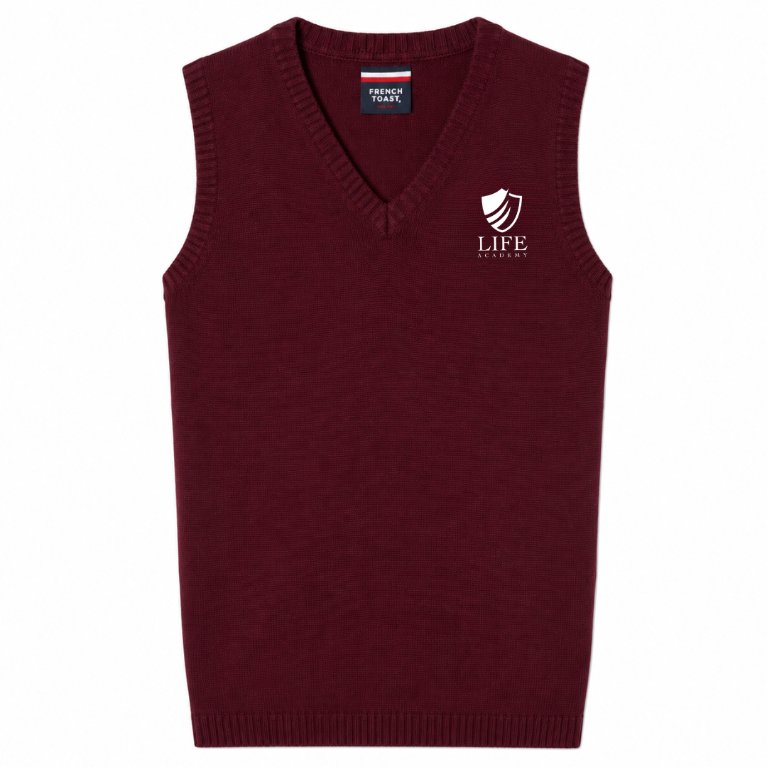 Life Academy - IN - Co-Ed Youth / Adult  V-Neck Sweater Vest