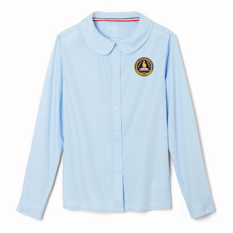 Vienna Adventist - Girl's Long Sleeve Peter Pan Collar - PK-4th