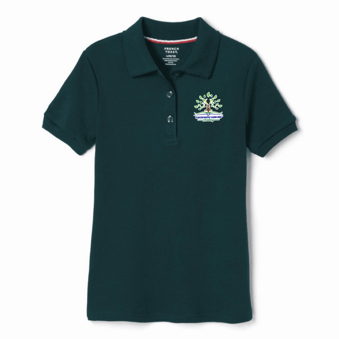 Transformative Leadership Academy - Girl's Short Sleeve Picot Collar