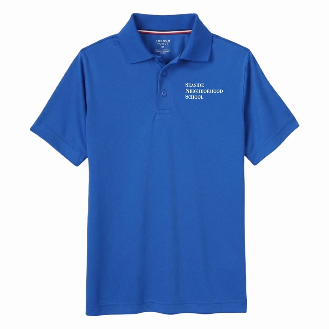 Seaside Neighborhood School - Co-Ed Youth / Adult Short Sleeve Dri-Fit Polos