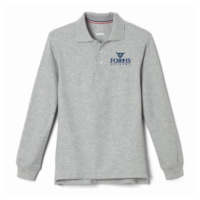 Fortis Academy - Co-Ed Youth / Adult Long Sleeve Pique Polo