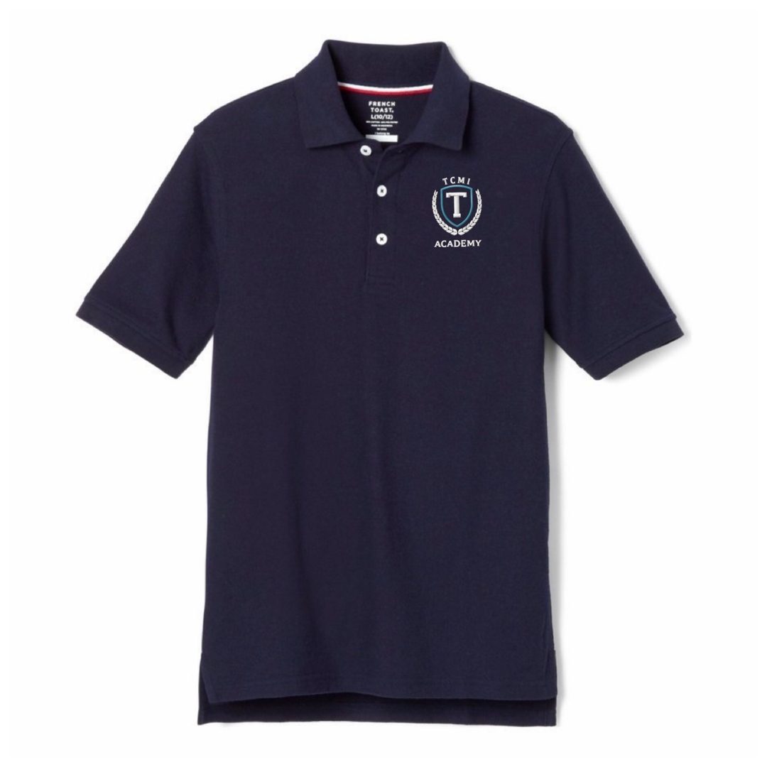 TCMI Academy - Co-Ed Youth / Adult Short Sleeve Pique Polos