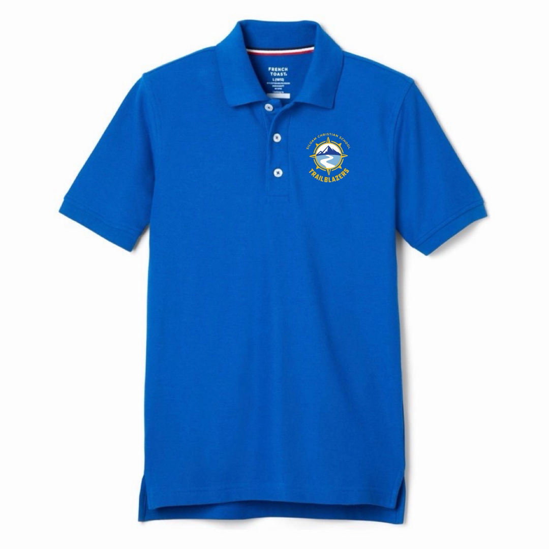 Siloam Christian School - Youth / Adult Co-Ed Short Sleeve Pique Polos