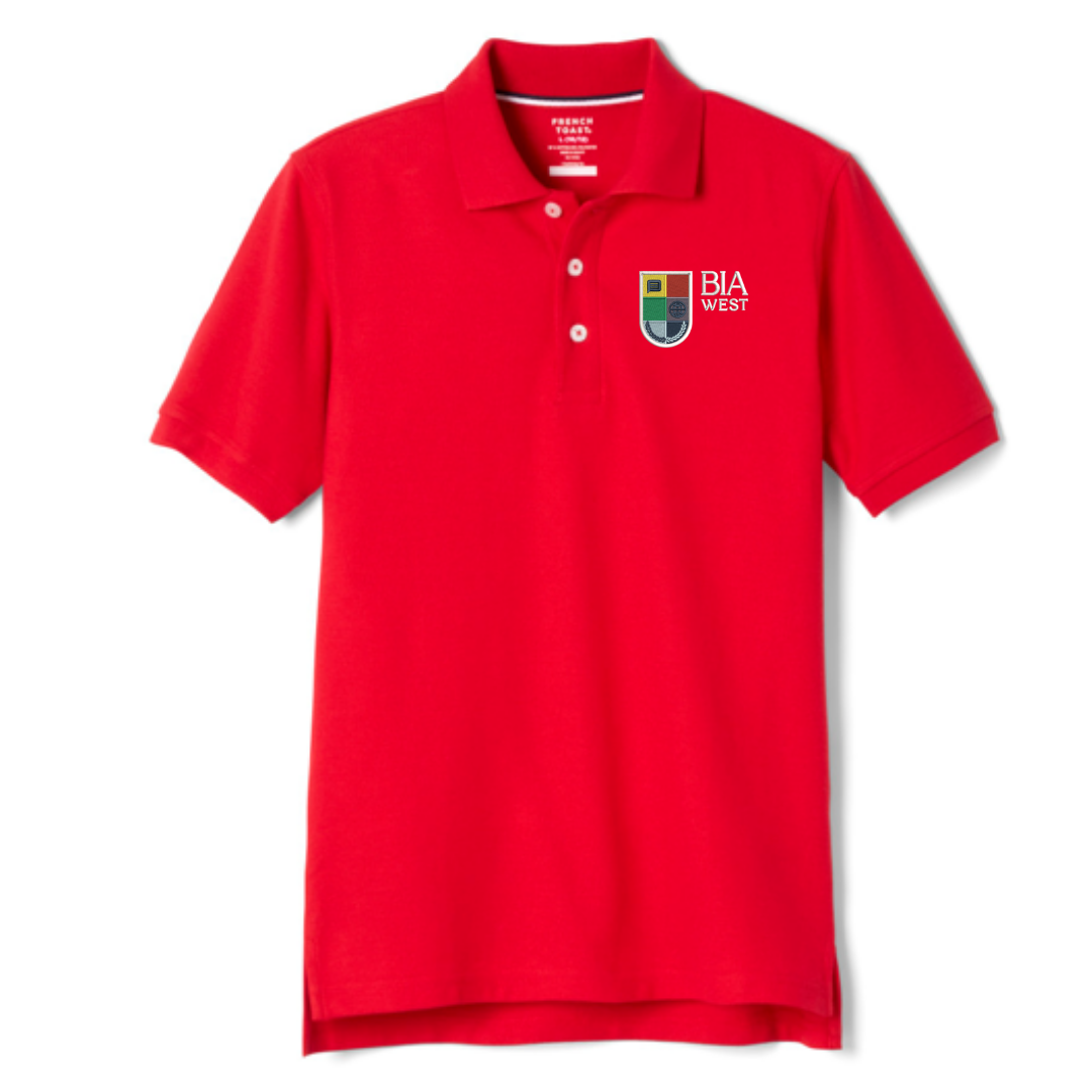 Baltimore International Academy - Co-Ed Youth / Adult Short Sleeve Pique Polos - West