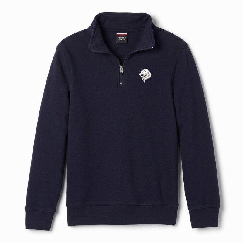 San Diego Jewish Academy - Co-Ed Youth / Adult Co-Ed 1/4 Zip Sweatshirt