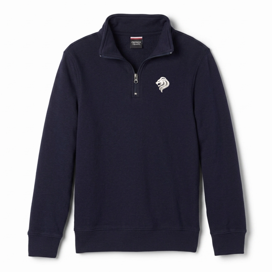 San Diego Jewish Academy - Co-Ed Youth / Adult Co-Ed 1/4 Zip Sweatshirt