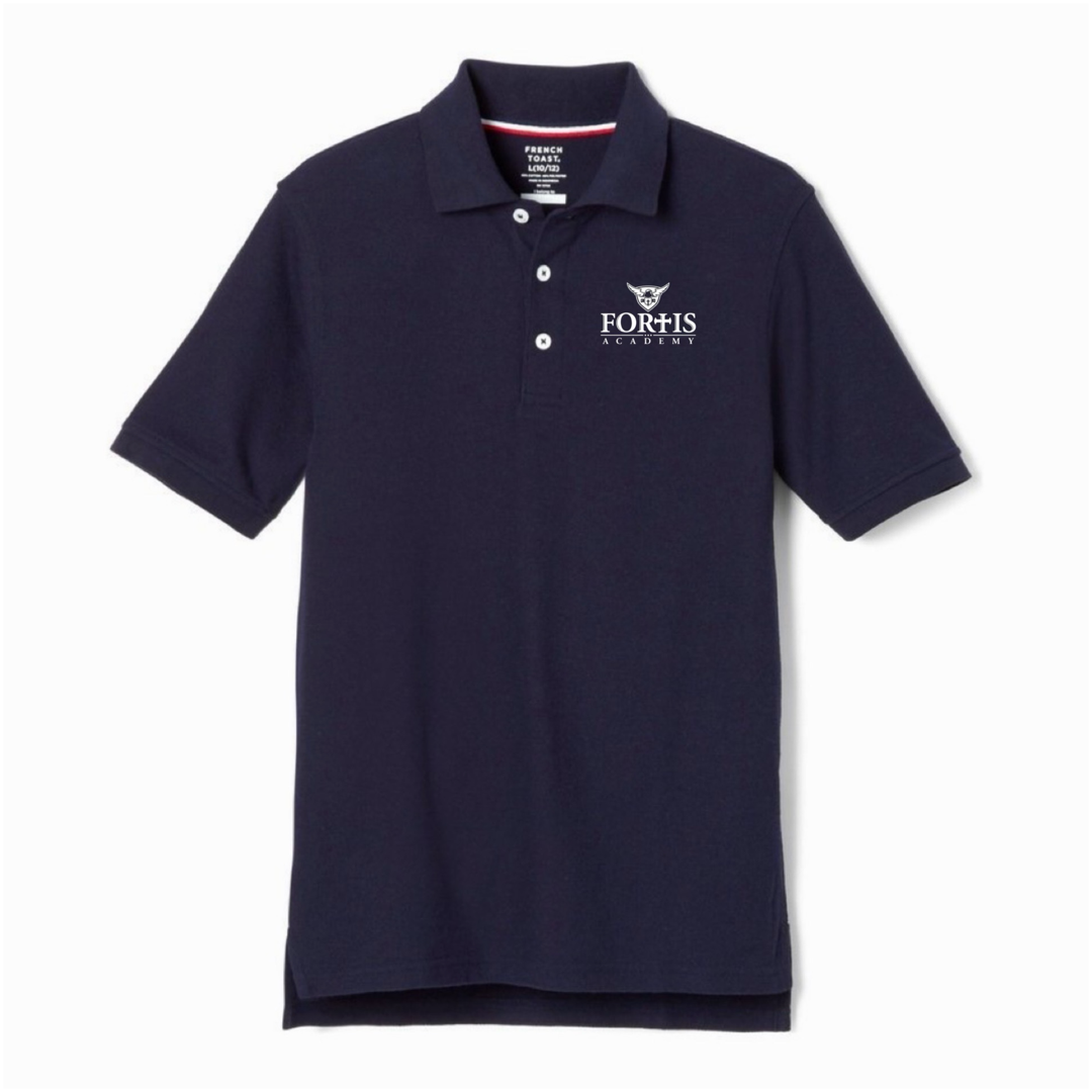 Fortis Academy - Co-Ed Youth / Adult Short Sleeve Pique Polos