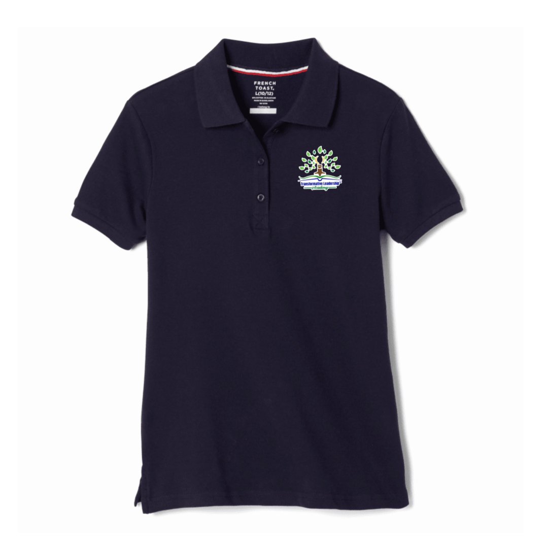 Transformative Leadership Academy - Girl's / Young Women's Short Sleeve Stretch Pique Polo
